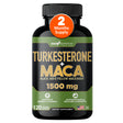 Gade Nutrition Maca Root Powder Capsules with Turkesterone 2 Month Supply with Black, Red, Yellow Peruvian Maca for Both Men & Women