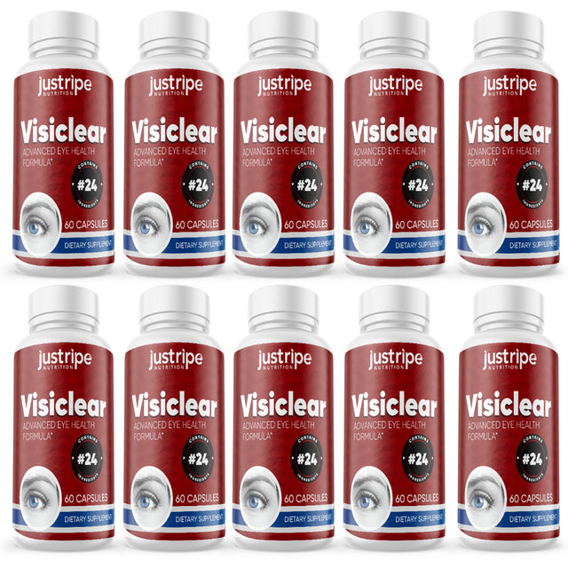 10 Pack Visiclear Advanced Eye Formula for Eyes Supplement Formula