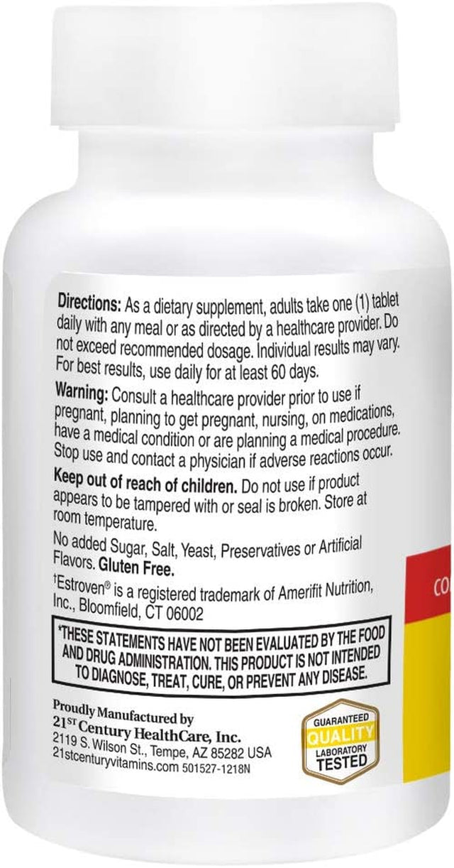 21St Century Estro Support Max + Energy, 30 Count