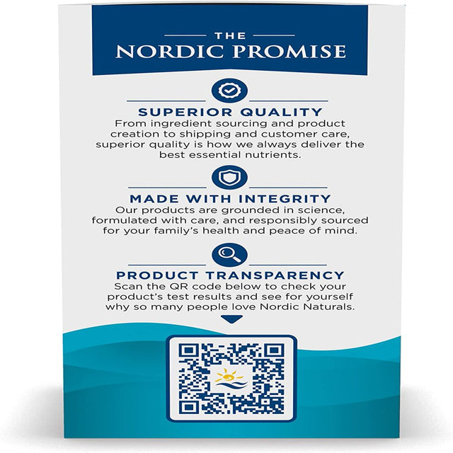 Nordic Naturals Ultimate Omega-D3, Lemon Flavor - 60 Soft Gels - 1280 Mg Omega-3 + 1000 IU Vitamin D3 - Omega-3 Fish Oil - EPA & DHA - Promotes Brain, Heart, Joint, & Immune Health - 30 Servings