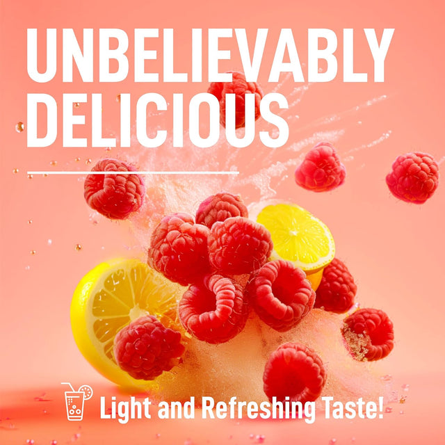 Keppi Keto Electrolytes Powder No Sugar | Zero Carbs | Made in USA | Advanced Hydration, Performance & Recovery | Delicious Raspberry Lemonade Flavor | Mixes Easily No Clumps