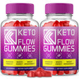 Keto Flow Gummies Keto Flow Gummy Bears for Weight Loss (2 Pack)