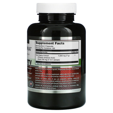 Amazing Nutrition Tart Cherry, 7,000 Mg, 200 Capsules (3,500 Mg per Capsule)