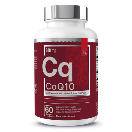 Essential Elements Coq10 | 60 Softgels, 2 Month Supply