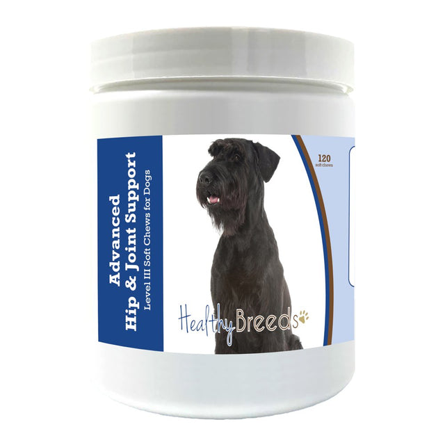 Healthy Breeds Giant Schnauzer Advanced Hip & Joint Support Level III Soft Chews for Dogs 120 Count