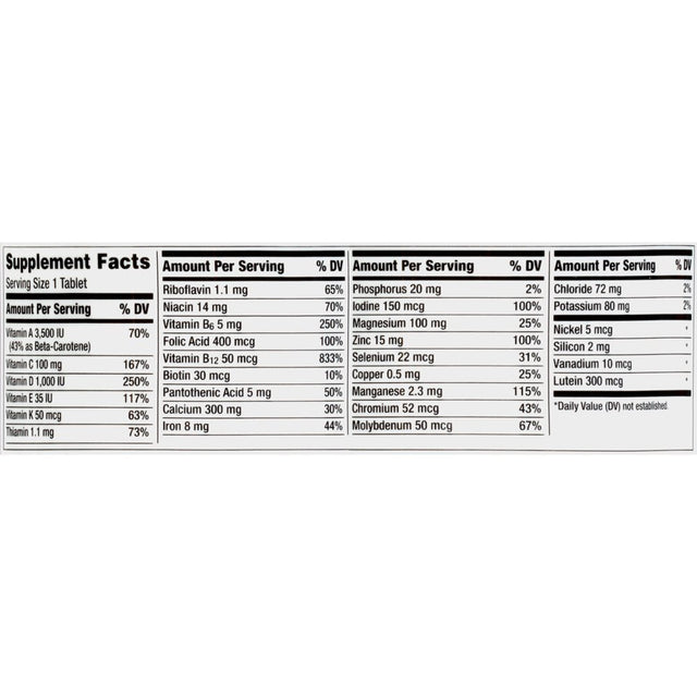Centrum Silver Multivitamins for Women over 50, Multimineral Supplement, 200 Ct