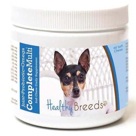 Healthy Breeds 192959009170 Toy Fox Terrier All in One Multivitamin Soft Chew - 60 Count