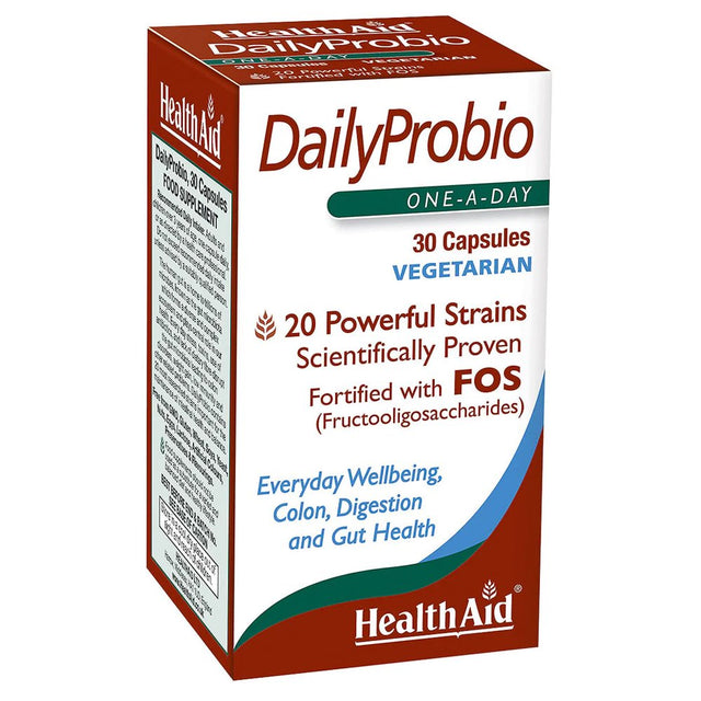 Healthaid Daily Probio 30 Vegetarian Capsules