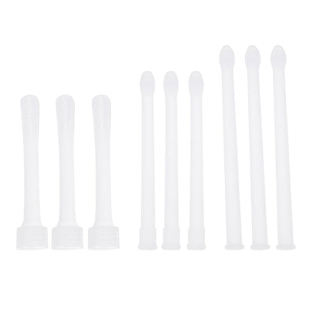 NUOLUX 9Pcs Disposable Ozone Vaginal Insufflation Atomization Kit (Assorted Color)