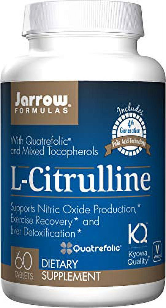 Jarrow Formulas L-Citrulline, Supports Liver Health, 60 Tabs