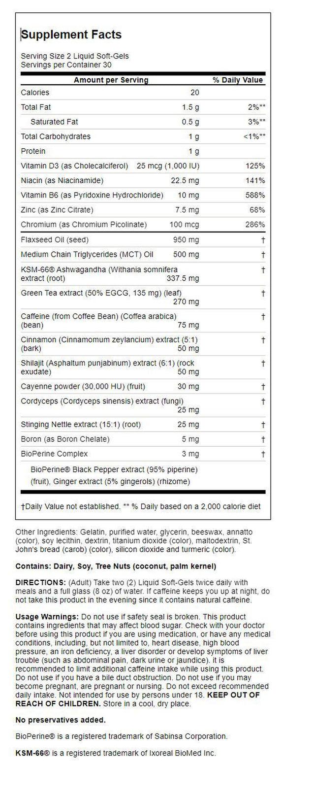 Irwin Naturals Dual-Action Testosterone-Extra Fat Burner 60 Sgels