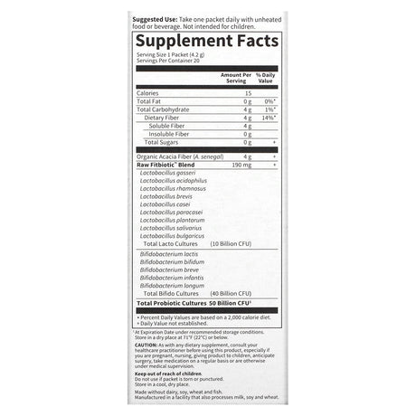 Garden of Life Garden of Life Dr. Formulated Fitbiotic, 20 Ea