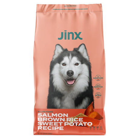 Jinx Salmon, Brown Rice & Sweet Potato Dry Dog Food, 23.5 Lb. Bag