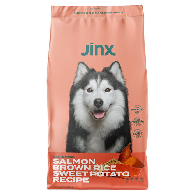 Jinx Salmon, Brown Rice & Sweet Potato Dry Dog Food, 23.5 Lb. Bag