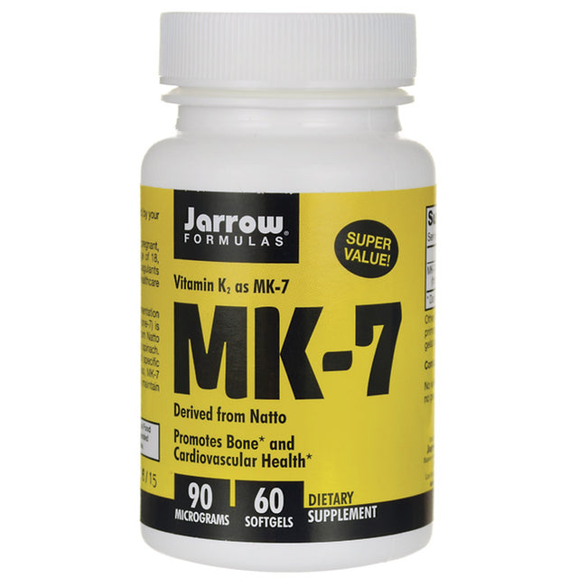 Jarrow Formulas MK-7, 90 Mcg, 60 Softgels