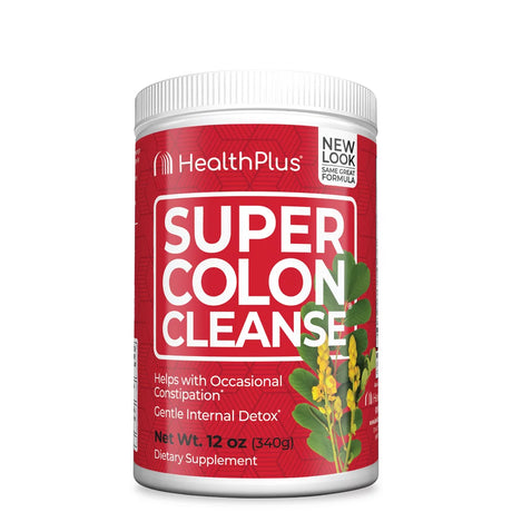 Health plus Super Colon Cleanse 12 Oz Pwdr.