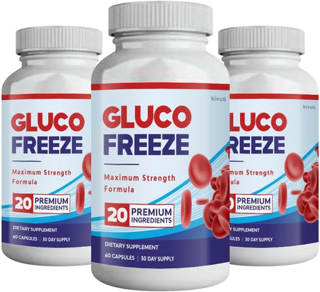 Kivus Glucofreeze - Gluco Freeze 3 Pack