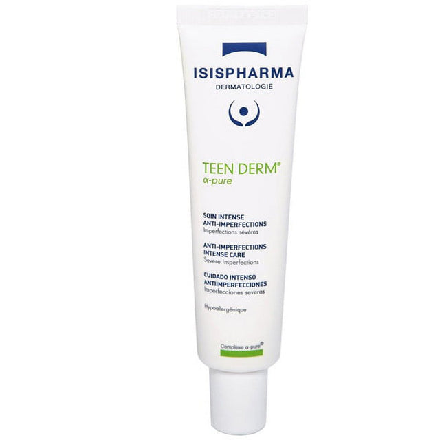 Isis Pharma TEEN DERM Alpha Pure Cream 30 Ml