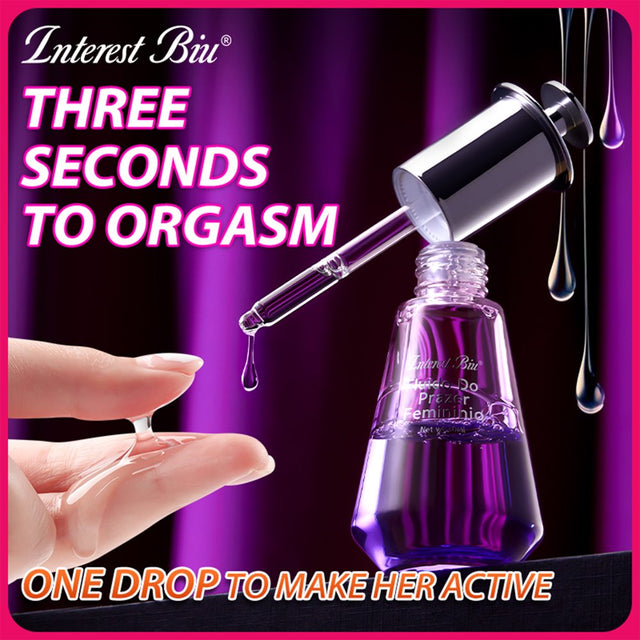 Jaffen Personal Lubricant Lube, Excite Female Arousal Sensual Stimulating Massaging Gel Lotion, 30Ml/Bottles