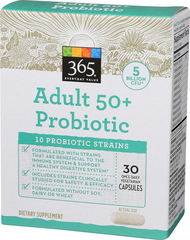 365 by Whole Foods Market, Probiotic Adult 5 Billion CFU, 30 Count