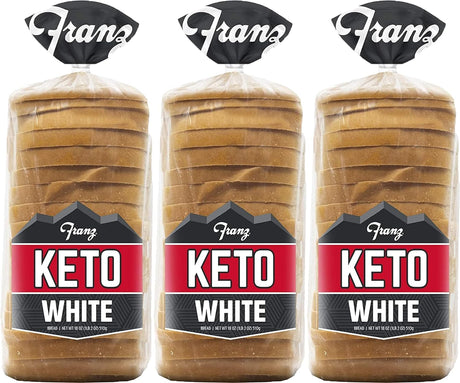 Franz Bakery 3 Pack Keto White Bread) with Keto Lifestyle Guide…