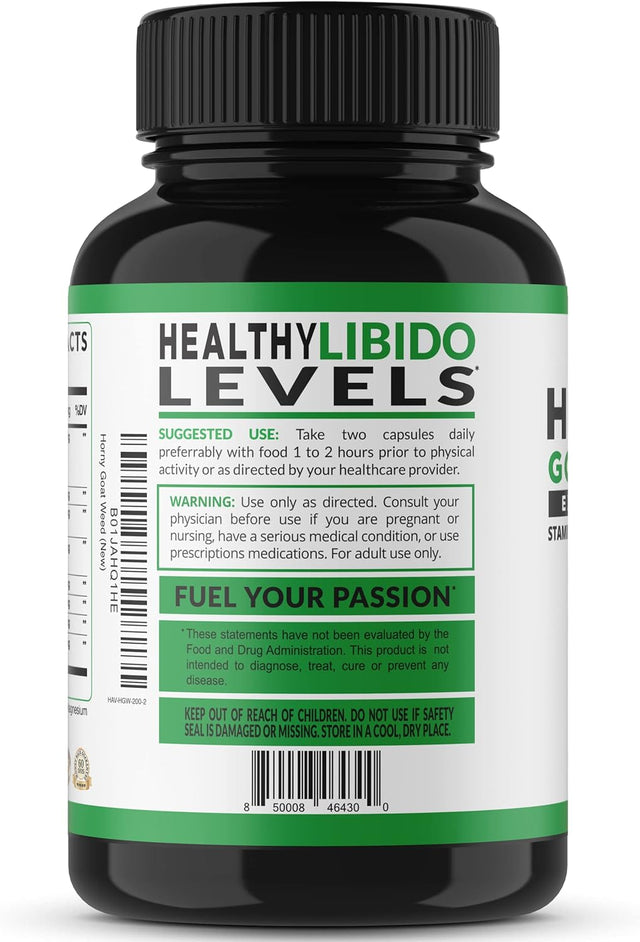 HAVASU NUTRITION L Arginine and Horny Goat Weed Bundle for Powerful Male Enhancing Supplement for Performance & Endurance Due to Increased Vascular Support