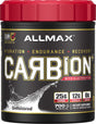 ALLMAX CARBION+, Unflavored - 700 G - High-Performance Training Fuel - Boosts Hydration, Performance & Recovery - with 25 G Carbs & Zero Sugar - 25 Servings