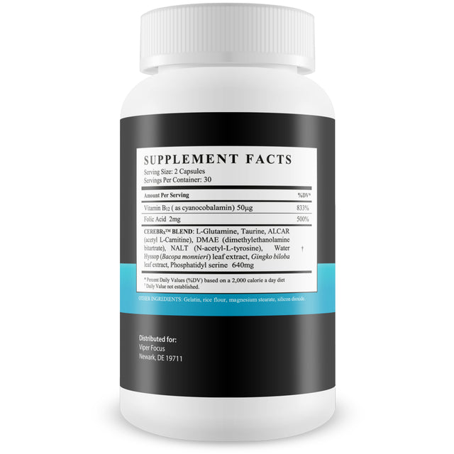 Intelimind - Memory - Focus - Clarity - Support Improved Brain Function - Help Improve Memory Storage - Aid Increased Energy and Mental Endurance - Proprietary Brain Formula Designed High Performance