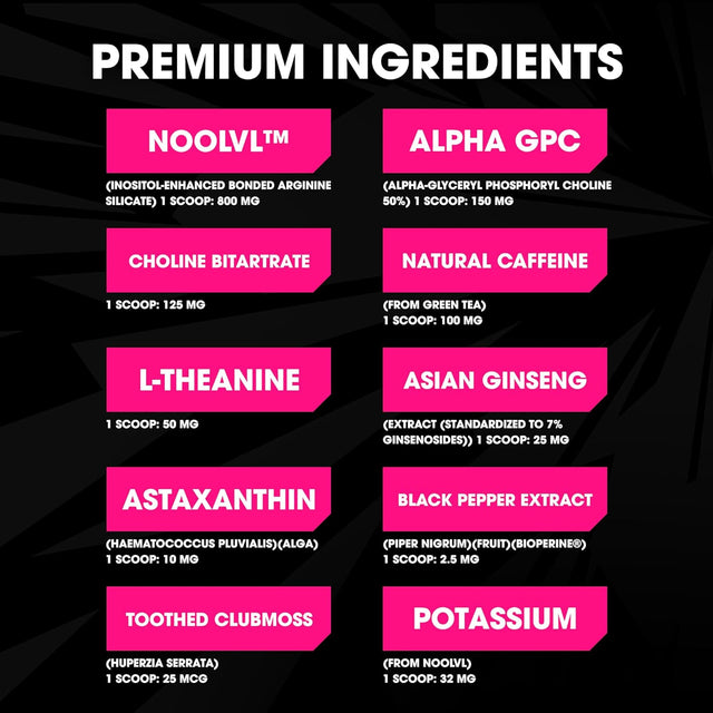 Advanced Focus Mtashed Mango Splash - Focus and Concentration Formula with Noolvl - Mental Clarity & Energy Boost for Gaming, Work & Study - Sugar Free & Keto Friendly - (40 Servings)