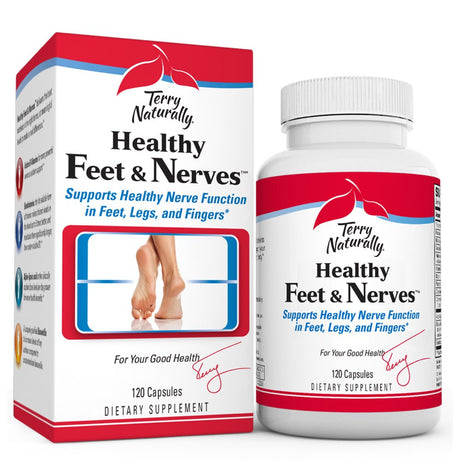 Europharma - Terry Naturally Healthy Feet & Nerves - 120 Capsules