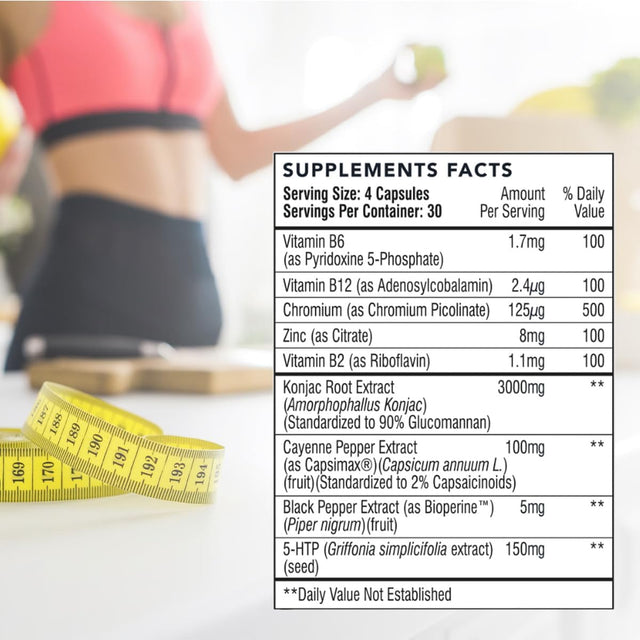 120 Fat Burner Diet Pills - Weight Loss Pills for Women - 100% Natural Ingredients - Premium Supplement