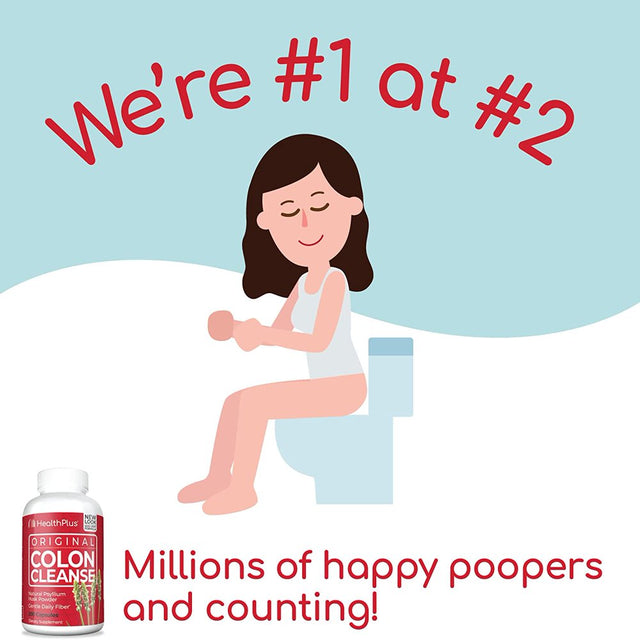 Health plus the Original Colon Cleanse - 200 Capsules