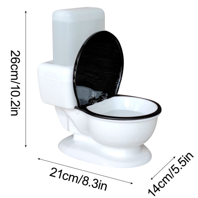 Black and Friday Deals Blueek Pet Water Dispenser Automatic Watering Station for Dogs and Cats Funny Toilet-Shaped Pet Drinking Bowl