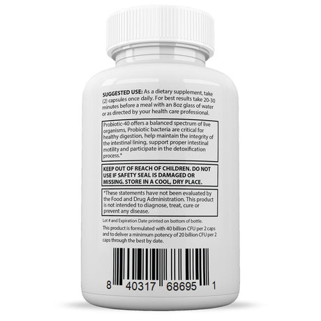 (5 Pack) Fungus Hack Max 40 Billion CFU Probiotic Nail Support 300 Capsules