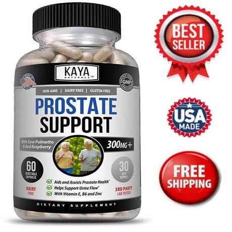 Kaya Naturals Prostate Support - Reduce Frequent Urination, Stamina Supplement
