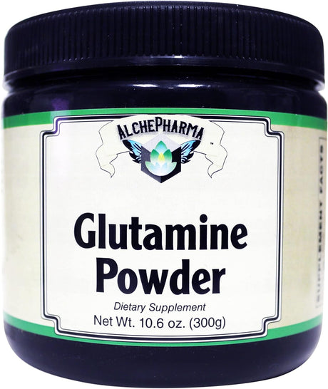 L-Glutamine 100% Pure Free Form Powder - No Other Ingredients (300 Grams)