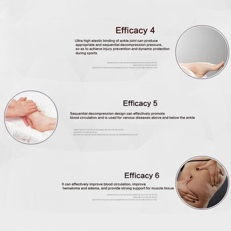 HGYCPP Ankle Compression Sleeve Open Toe Compression Socks for Swelling Plantar Fasciitis Sprain Neuropathy Foot Brace Support