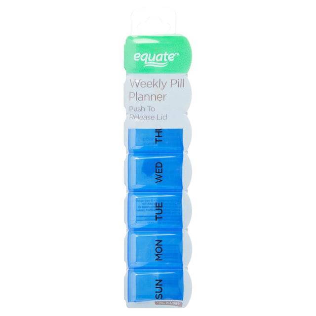 Equate Weekly Pill Planner and Organizer