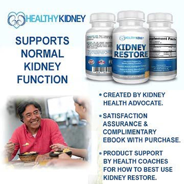 Healthy Kidney Kidney Shield + Kidney Restore Bundle: Kidney Support + Kidney Cleanse Supplements