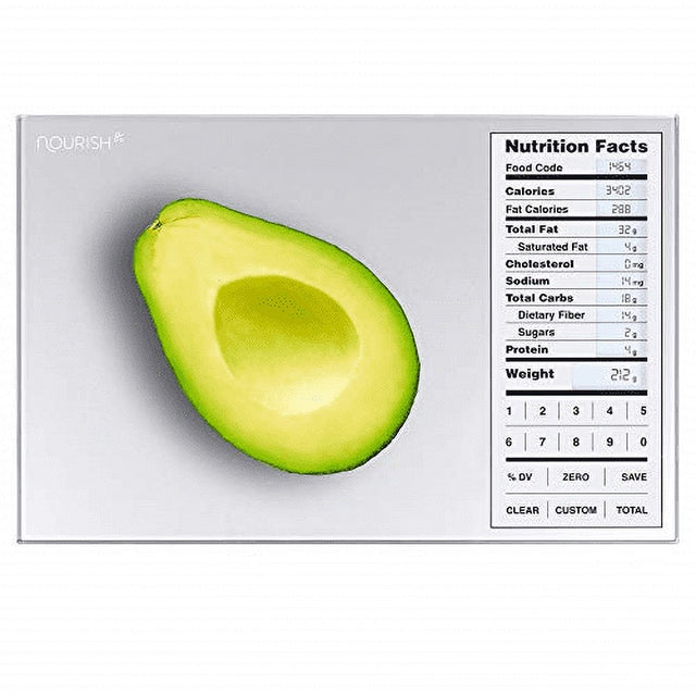 Greater Goods Nutrition Food Scale, Perfect for Weighing Nutritional Meals, Calculating Food Facts, and Portioning Snacks