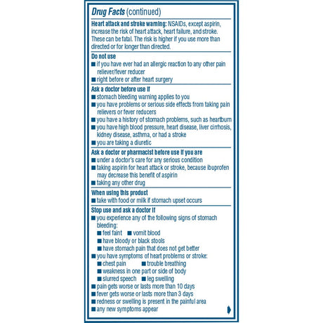 Advil Liqui-Gels Pain and Fever Relief Liquid Capsules, 200 Mg Ibuprofen, 40 Count