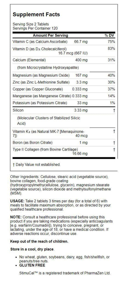 Jarrow Formulas, Inc. Ultra Boneup 240 Tabs