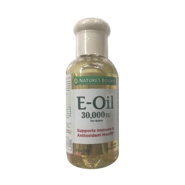 Nature'S Bounty Vitamin E-Oil Immune Health, 30,000 IU, 2.5 Oz, 3 Pack