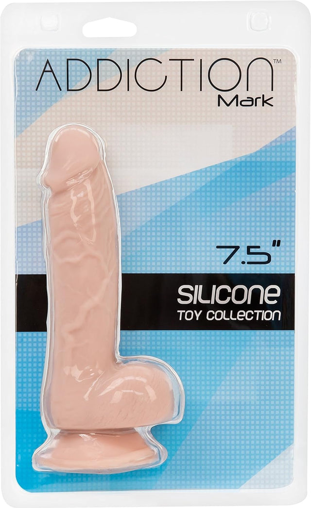 Addiction Dildos-E31772 Beige 19 Cm