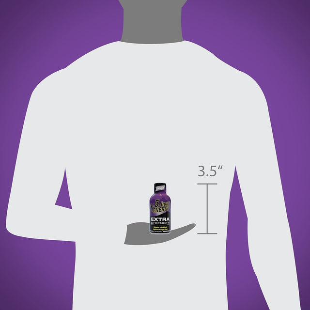 5-Hour ENERGY Shots Extra Strength, Grape Flavor - 30 Count