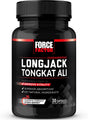FORCE FACTOR Longjack Tongkat Ali 500Mg for Men, Longjack Extract to Support Male Vitality and Improve Drive, Longjack Capsules with Bioperine Black Pepper Extract, 30 Capsules