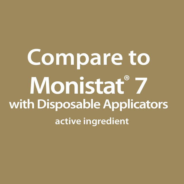 Good Sense Miconazole 7 Day Vaginal Cream with Disposable Applicators 1.59 Oz