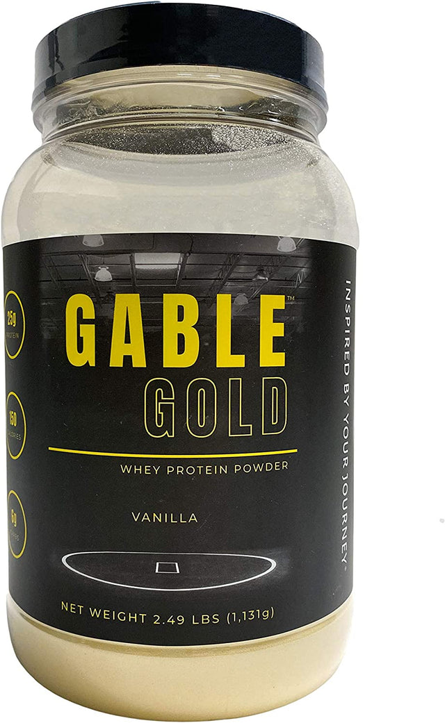 Gable Gold Vanilla Whey Protein Powder - Silver Star Nutrition