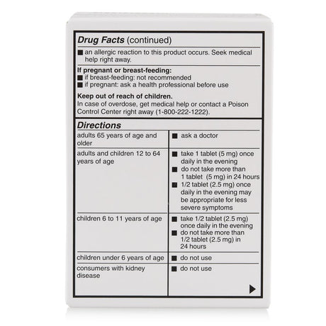 Allergy Relief Levocetirizine Dihydrochloride Tablets, USP, 24 Hour, 5 Mg Pills, 80 Count (Ct)