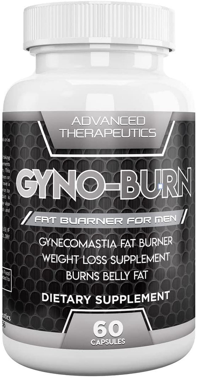 Gyno-Burn Pills Male Chest Fat Burner Reduces Breast Fat and Eliminates Embarrassing Target Stubborn Man Boobs Helping You Lose the Male Boobs Fat